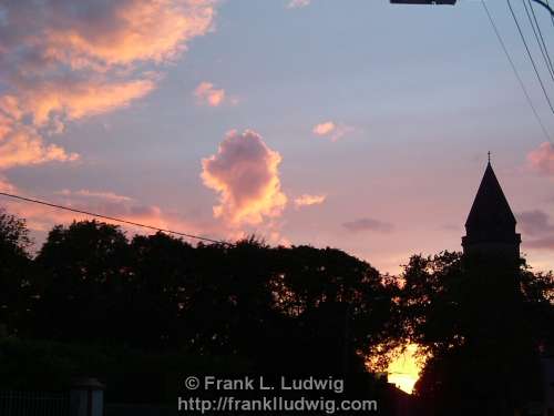 Sligo Cathedral at Sunset 